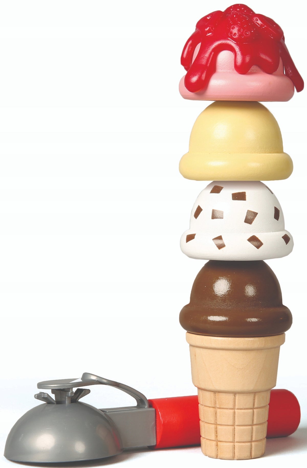 Medinė Ledainė – Ledų Parduotuvės Žaislų Rinkinys Vaikams Melissa & Doug 3+