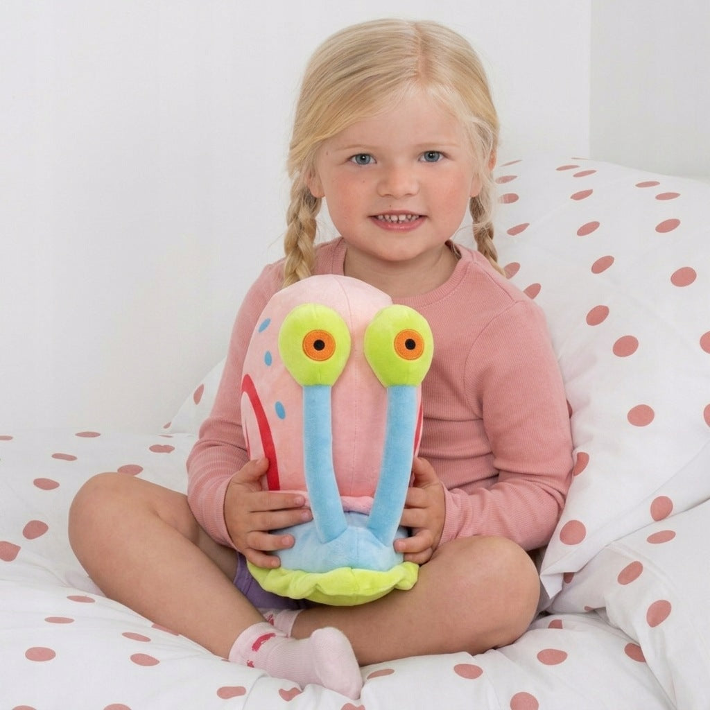Pliušinis Žaislas Sraigė Garis – SpongeBob Kvadratinės Kelnės, 24 cm