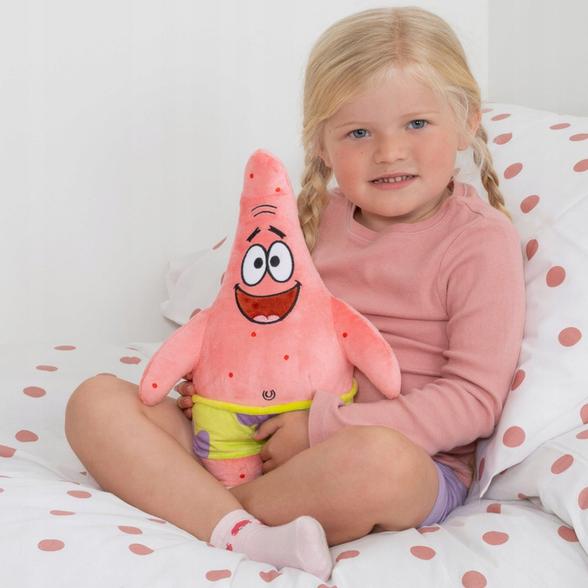 Patrikas Jūrų Žvaigždė – SpongeBob Plačiakelnis Pliušinis Žaislas, 30 cm