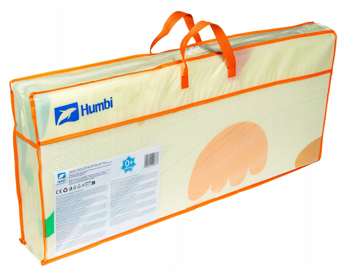 Edukacinis Sulankstomas Putų Kilimėlis 200x180 cm XPE – Saulė, Mėnuo, Figūros