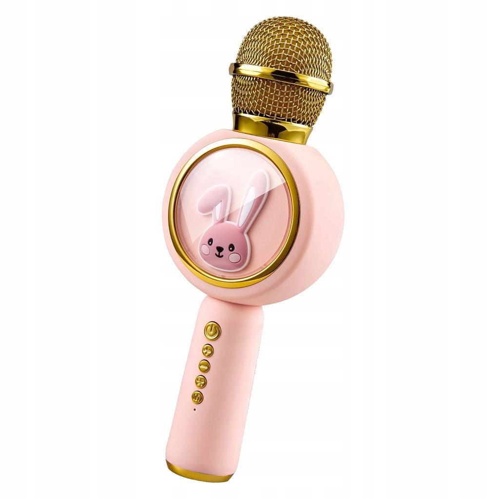 Belaidis Karaoke Mikrofonas Vaikams su Bluetooth ir Garsiakalbiu