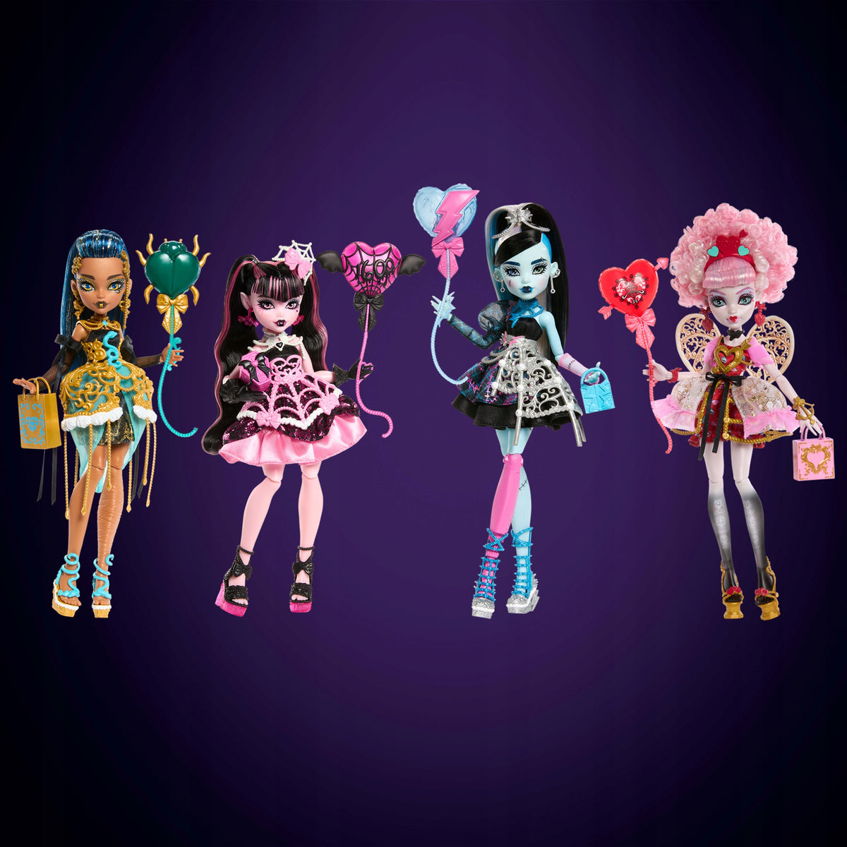 Monster High Draculaura Siaubingai Saldus Gimtadienis – Lėlė 27 cm su Balionu ir Aksesuarais