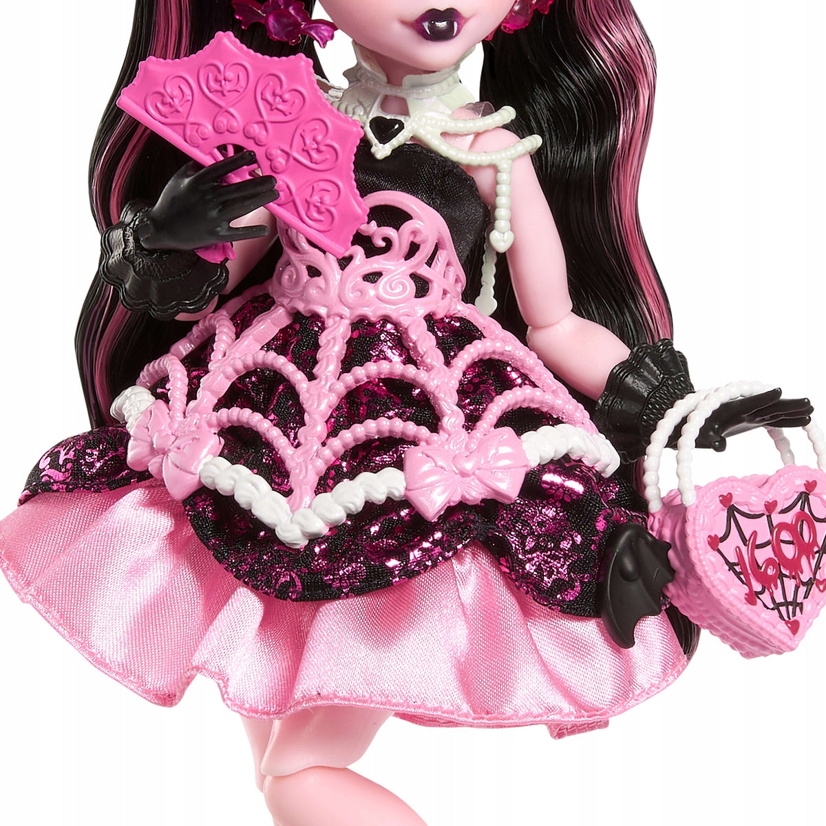 Monster High Draculaura Siaubingai Saldus Gimtadienis – Lėlė 27 cm su Balionu ir Aksesuarais