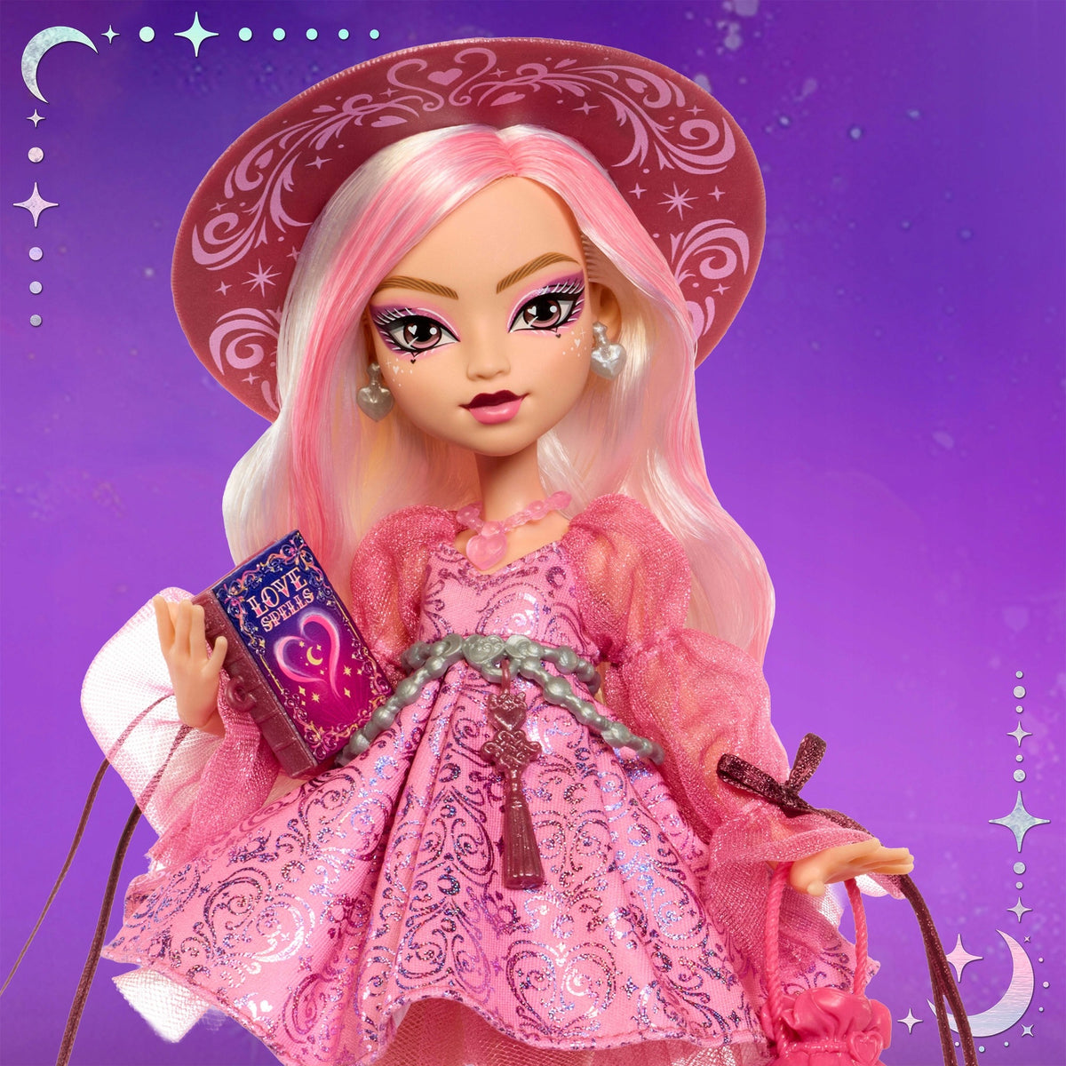 Monster High Moonspell Magic Lėlė Carina Song – Meilės Ragana Su Priedais