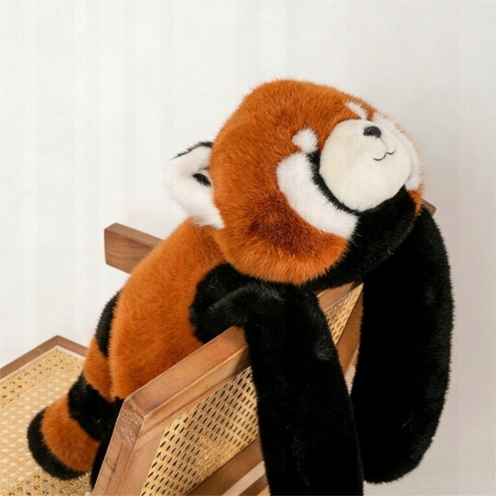 Svorinis Pliušinis Meškiukas Raudonoji Panda – Didelis, 65 cm, 1 kg