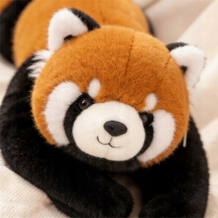Svorinis Pliušinis Meškiukas Raudonoji Panda – Didelis, 65 cm, 1 kg