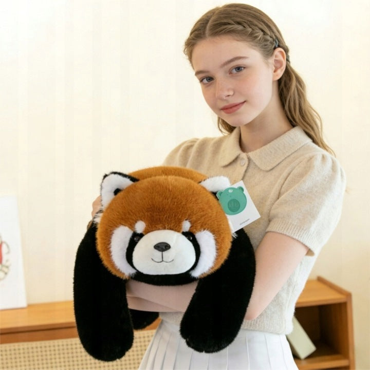 Svorinis Pliušinis Meškiukas Raudonoji Panda – Didelis, 65 cm, 1 kg