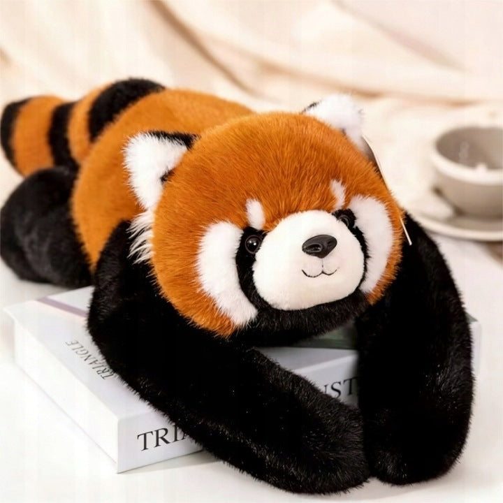 Svorinis Pliušinis Meškiukas Raudonoji Panda – Didelis, 65 cm, 1 kg