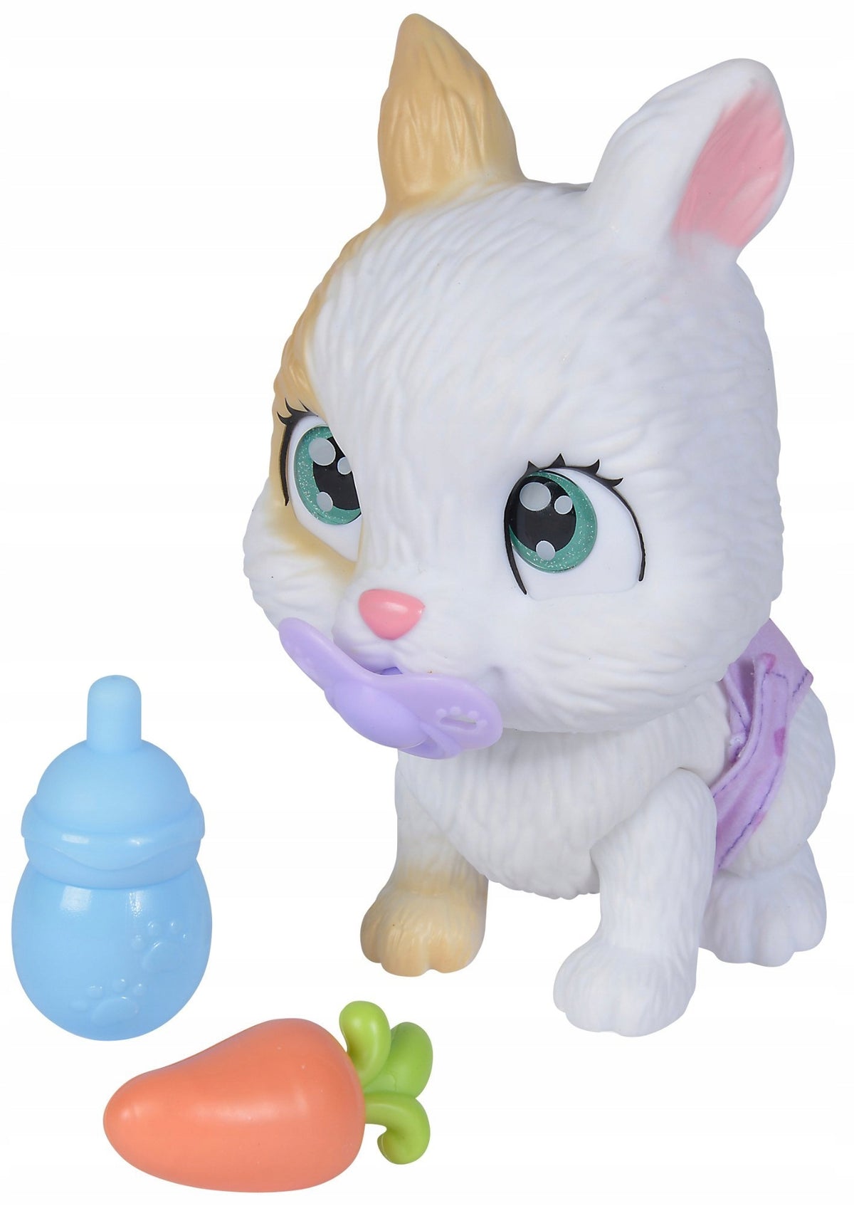 Pamper Petz Triušiukas – Interaktyvus Žaislas, Geria Ir Šlapinasi, 20 cm + Priedai