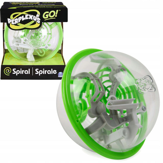 Perplexus Go! 3D Kamuoliuko Labirintas – Žalias Miklumo Žaidimas Vaikams Nuo 6 Metų