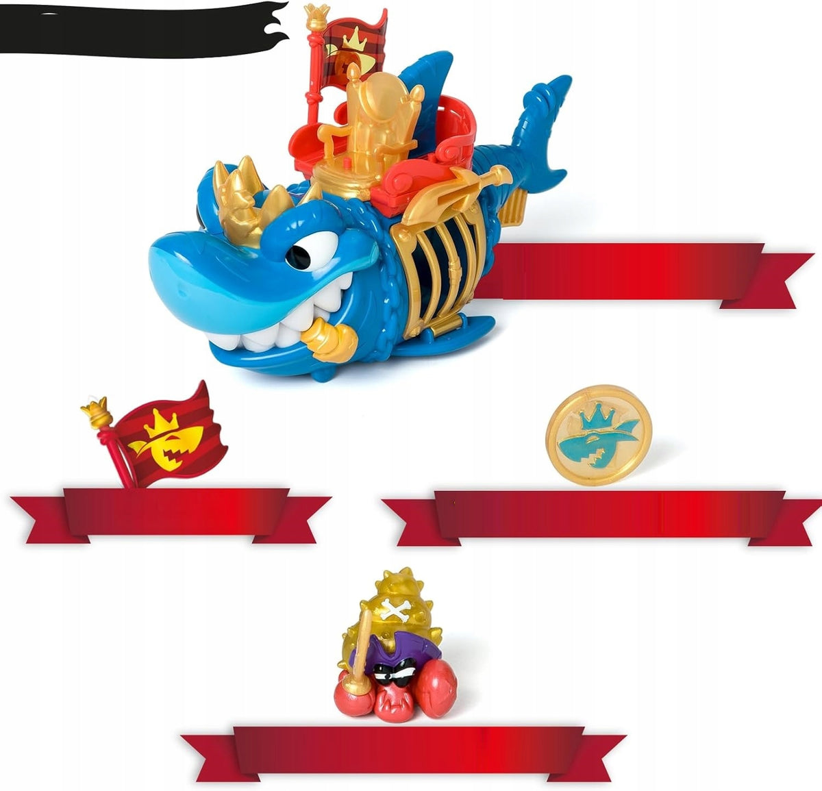 Piratix King Shark – Žaislinis Rinkinys Su Figūrėle
