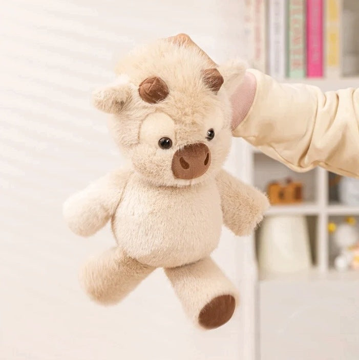 Pliušinė Karvutė su Judančiomis Letenėlėmis 45 cm – Minkštas Pliušinis Žaislas