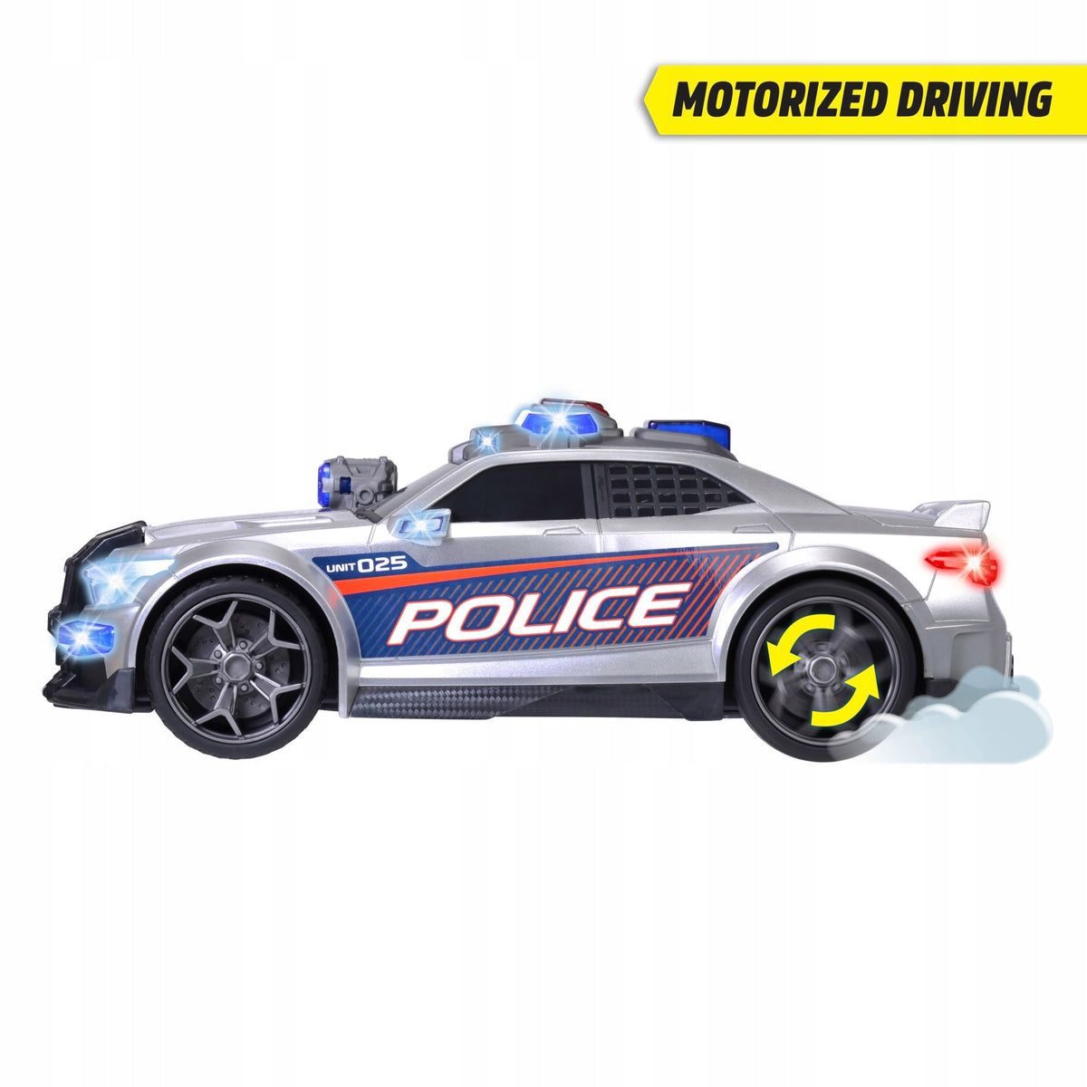 Policijos Automobilis Street Force – Šviesos Ir Garso Efektai