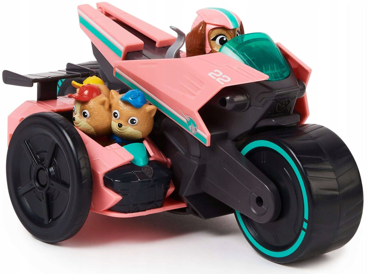 Šunų Patrulis Liberty Motociklas Junior Patroller + 3 Poms Kačiukai