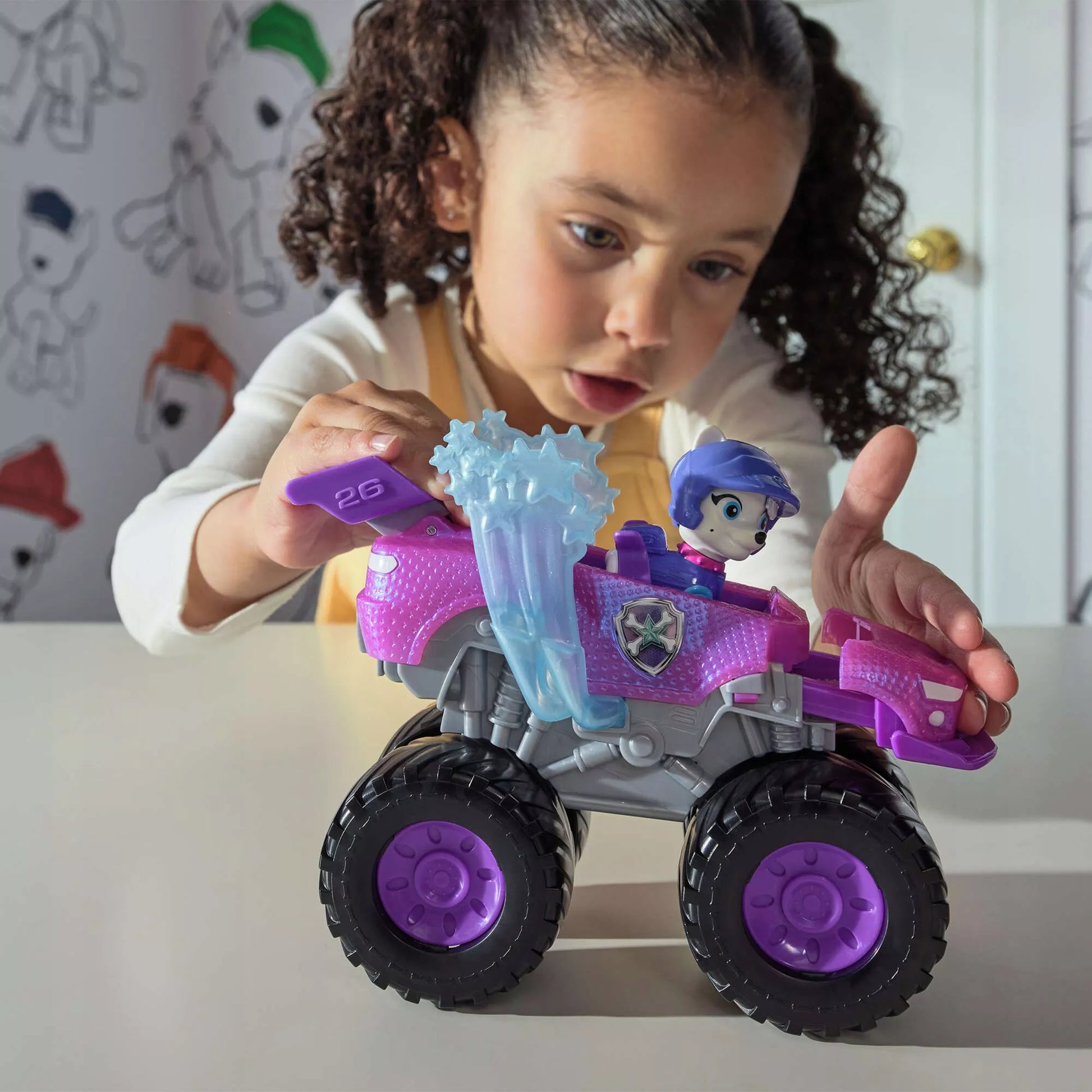 PAW PATROL ROXI visureigis RESCUE WHEELS + figūrėlė