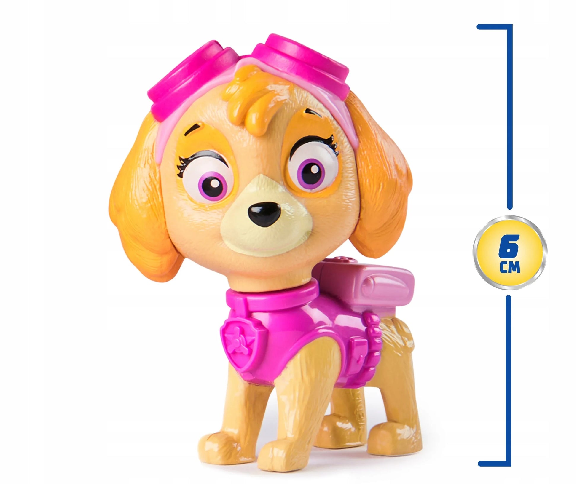PAW PATROL SKYE SRAIGTASPARNIS GELBĖJIMO TRANSPORTO PRIEMONĖ + ŠUNIUKO FIGŪRĖLĖ