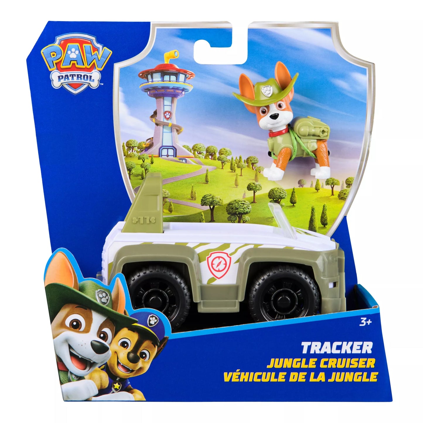 PAW PATROL TRACKER VISUREIGIS DŽIPAS + FIGŪRĖLĖ