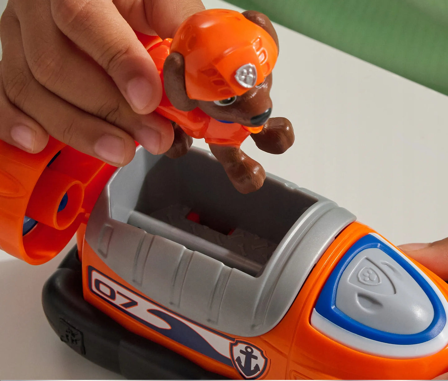 PAW Patrol Zuma oro pagalvės transporto priemonė Hovercraft + figūrėlė