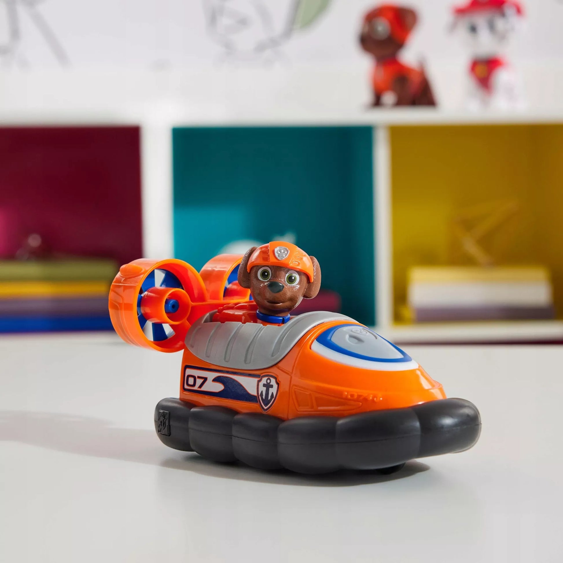 PAW Patrol Zuma oro pagalvės transporto priemonė Hovercraft + figūrėlė