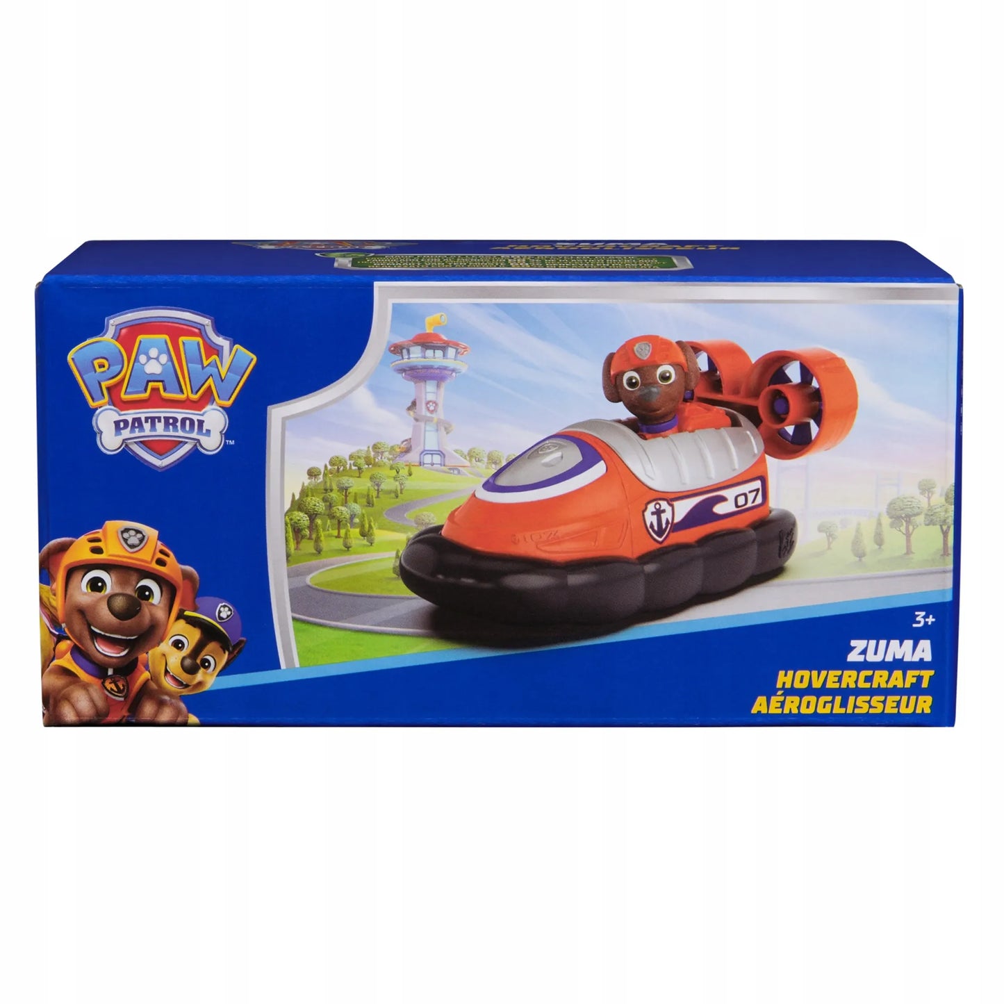 PAW Patrol Zuma oro pagalvės transporto priemonė Hovercraft + figūrėlė