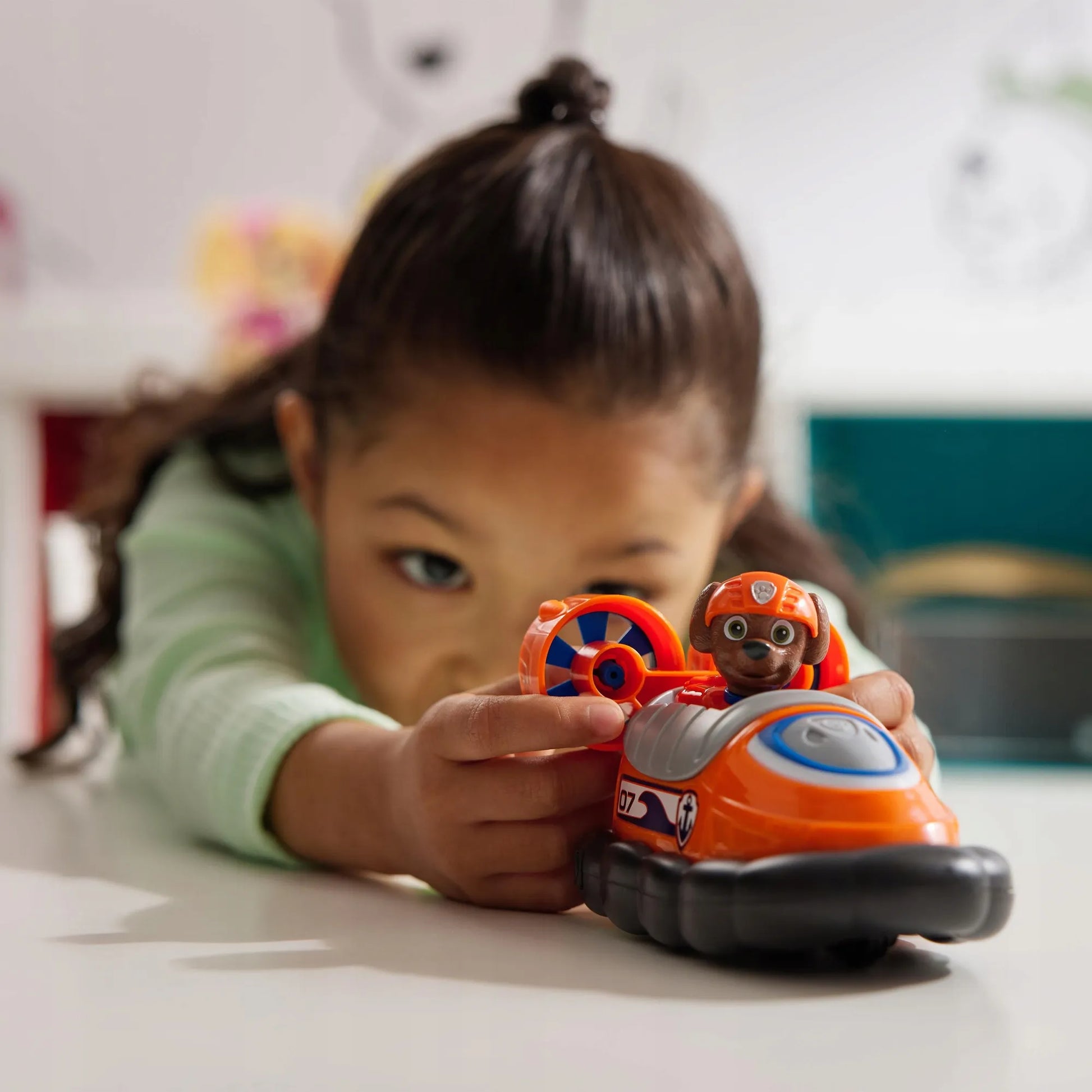 PAW Patrol Zuma oro pagalvės transporto priemonė Hovercraft + figūrėlė