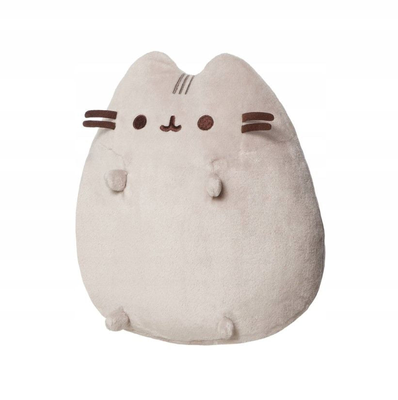 Pusheen Pliušinis Žaislas – Didelė Pilka Sėdinti Katė, 23 cm + Dovana