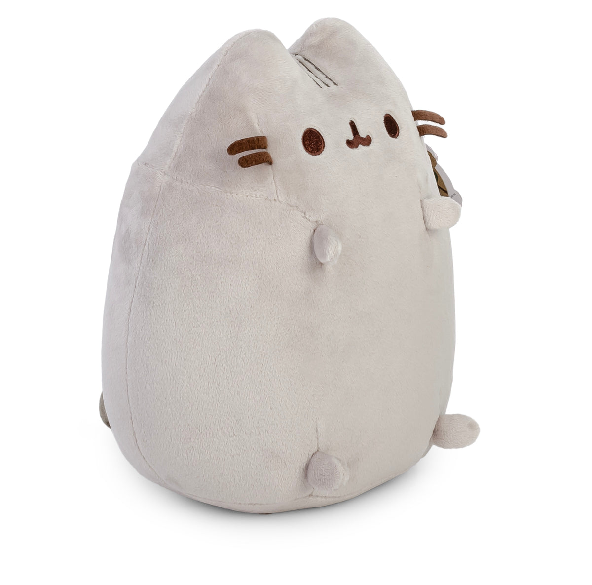 Pusheen Pliušinis Žaislas – Didelė Pilka Sėdinti Katė, 23 cm + Dovana