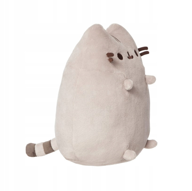 Pusheen Pliušinis Žaislas – Didelė Pilka Sėdinti Katė, 23 cm + Dovana
