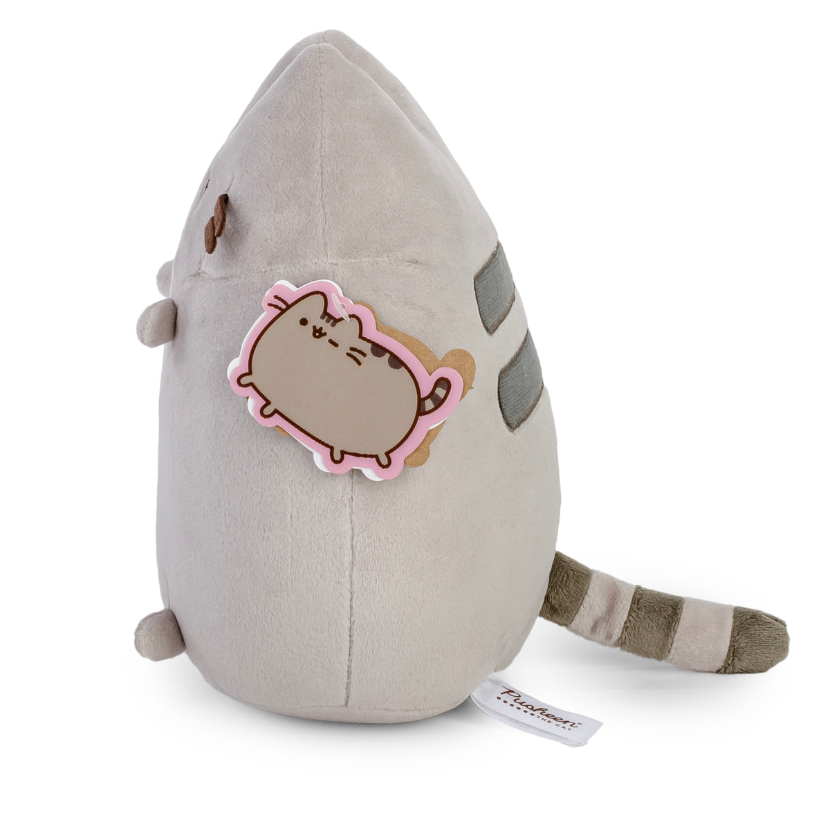 Pusheen Pliušinis Žaislas – Didelė Pilka Sėdinti Katė, 23 cm + Dovana