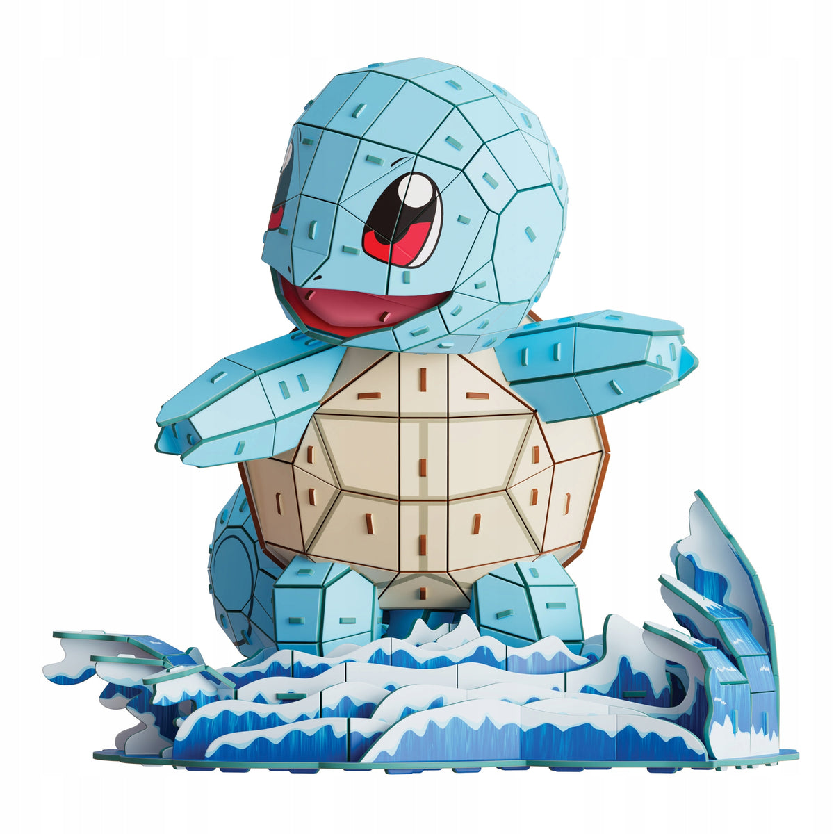 4D Build Pokémon Squirtle – 3D Dėlionė, 180 Elementų, 23,5 cm