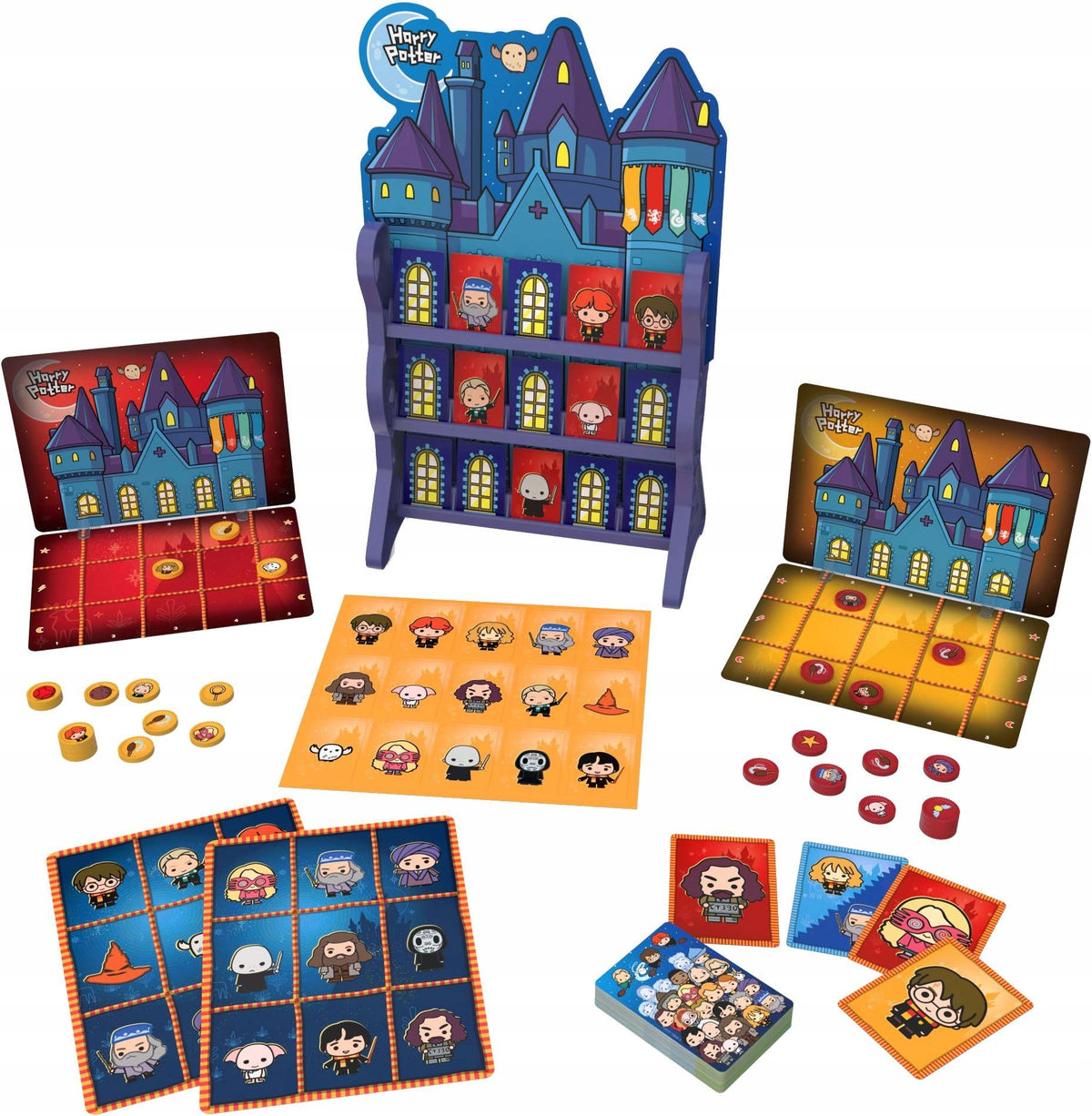3D Dėlionė „Hogvartso Pilis“ – Harry Potter 4D Build, 48 cm + Dovana