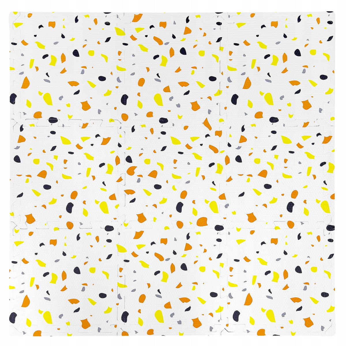 Edukacinis Putų Kilimėlis-Dėlionė Vaikams – Taškeliai, 90 x 90 cm
