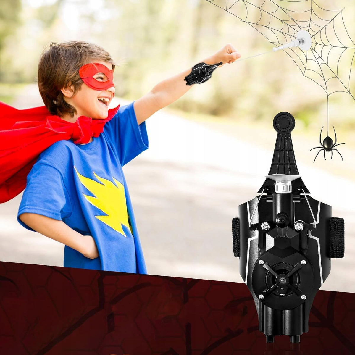 Voratinklio Šautuvo Pirštinė – Puiki Dovana Superherojų Gerbėjams