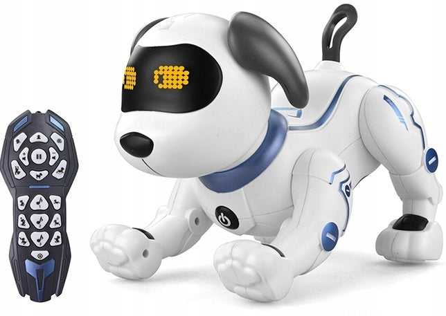Interaktyvus Robotas Šuniukas – Nuotoliniu Būdu Valdomas Žaislas Vaikams 4+