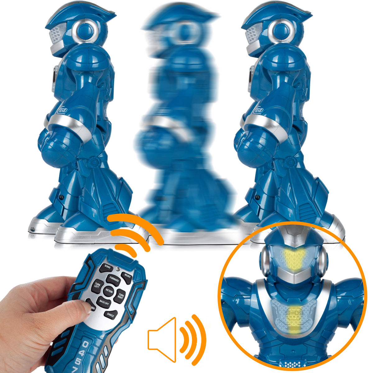 Robotas Su Nuotolinio Valdymo Pultu – Interaktyvus, Šoka, Vaikšto, Dainuoja