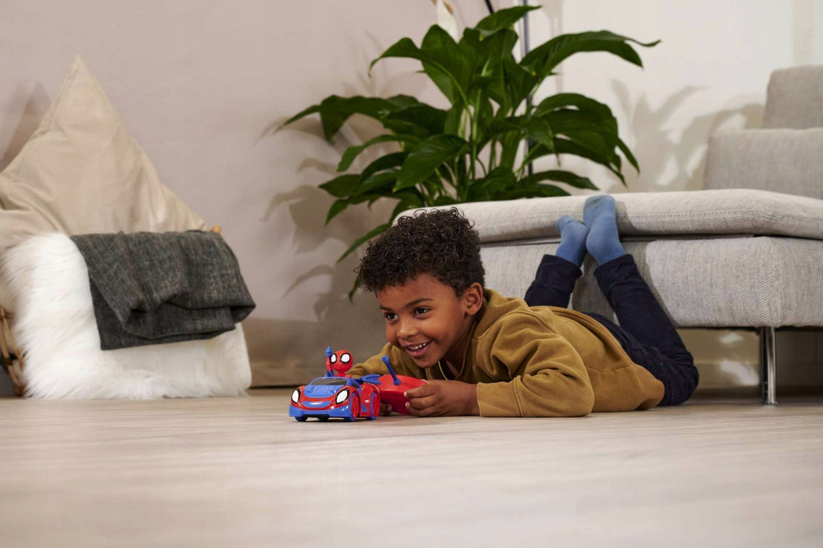 Spidey Ir Draugai Nuotoliniu Būdu Valdomas Visureigis – Disney Spiderman RC Automobiliukas