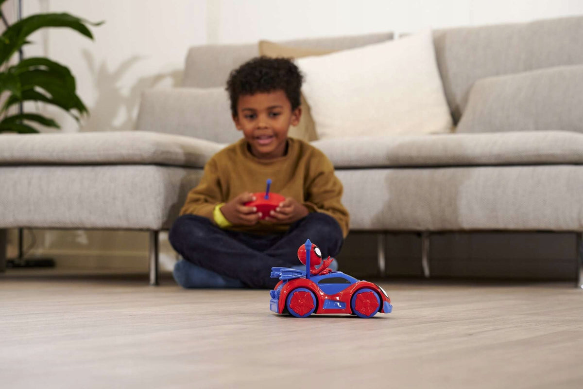 Spidey Ir Draugai Nuotoliniu Būdu Valdomas Visureigis – Disney Spiderman RC Automobiliukas