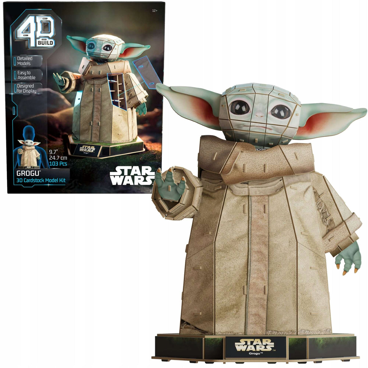 Star Wars Grogu – Mandalorianas Baby Yoda 3D Figūra-Konstruktorius