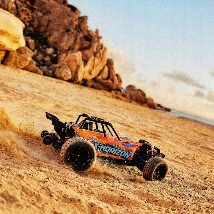 Nuotoliniu Būdu Valdomas Automobilis Overmax X-Horizon 4x4 30 km/h LED 100m + Papildomas Korpusas