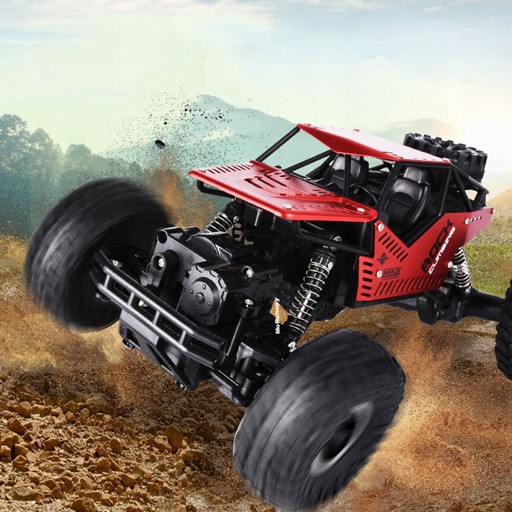 Radijo Bangomis Valdomas Visureigis Automobilis – 4x4 Pavara, Akumuliatorinis, Su Pulteliu