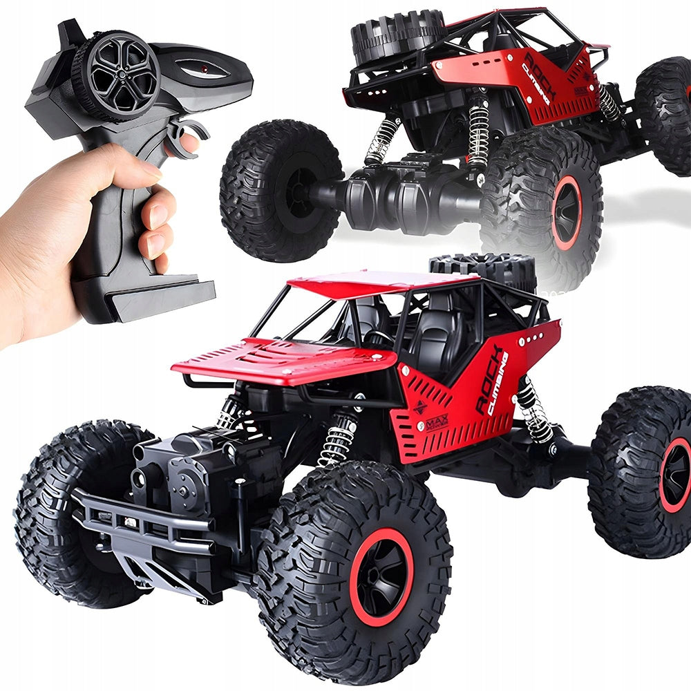 Radijo Bangomis Valdomas Visureigis Automobilis – 4x4 Pavara, Akumuliatorinis, Su Pulteliu