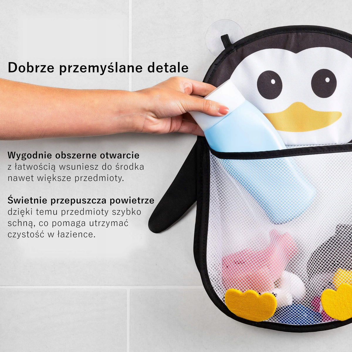 Vonios Žaislų Tinklelis-Organizeris REER MyHappyPingu