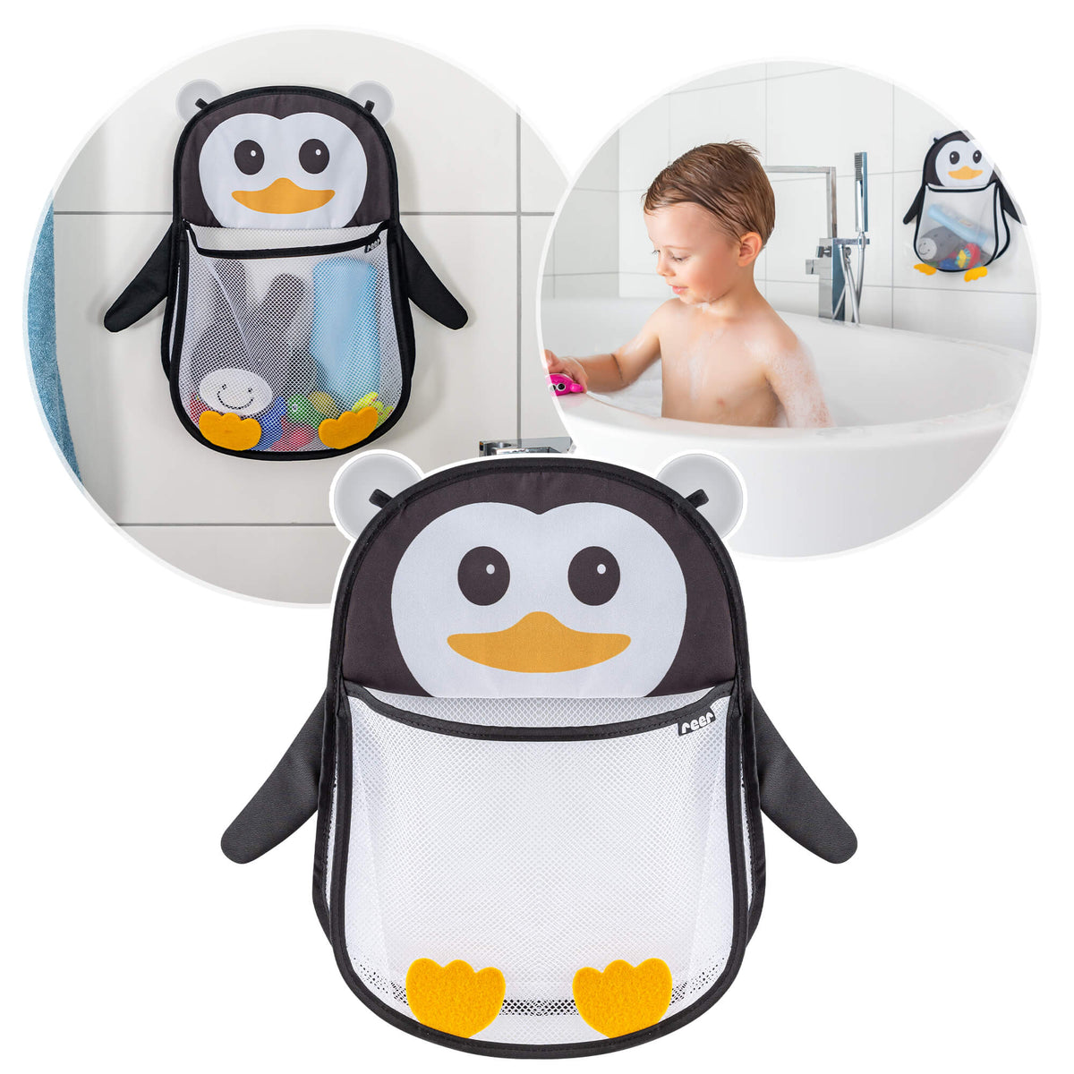 Vonios Žaislų Tinklelis-Organizeris REER MyHappyPingu