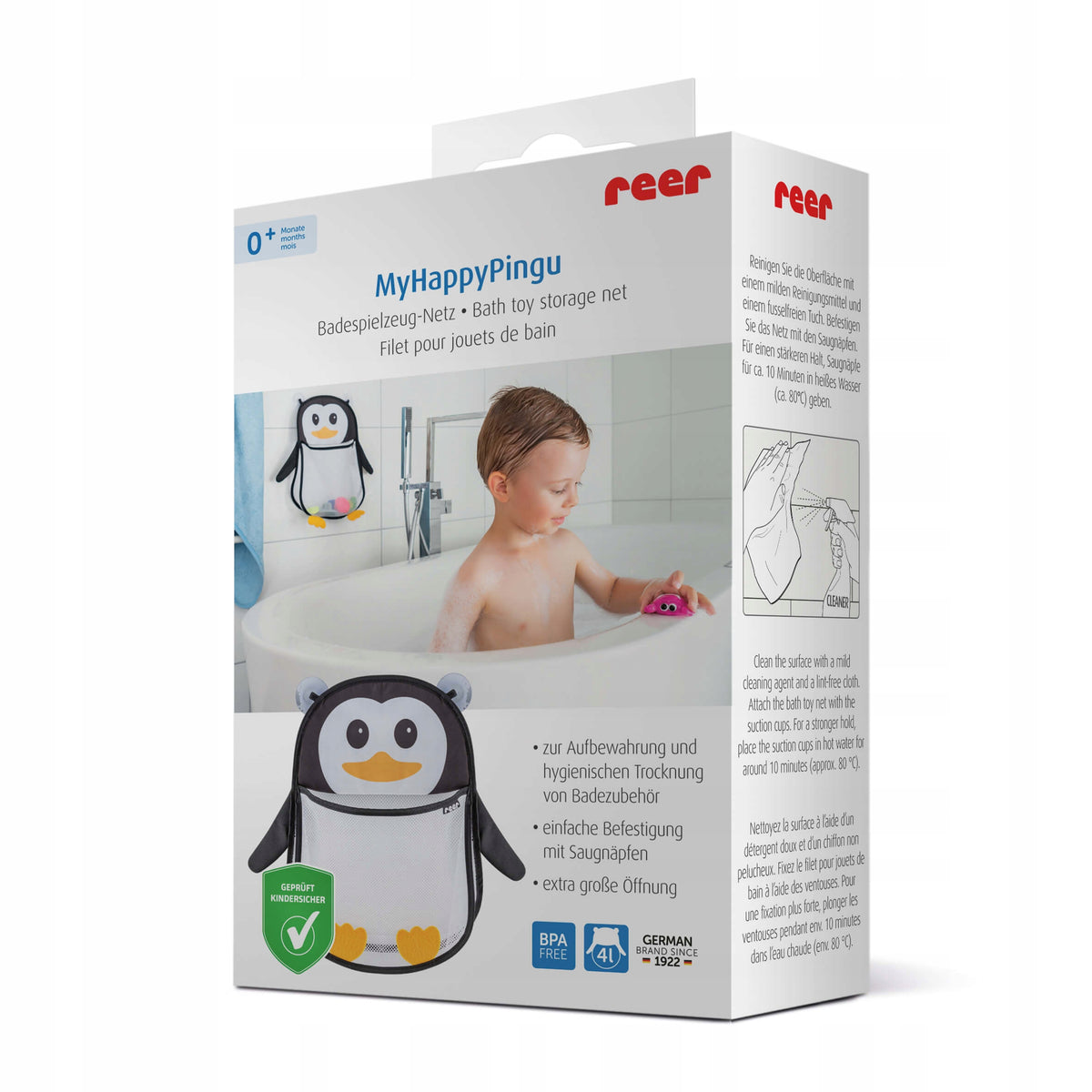 Vonios Žaislų Tinklelis-Organizeris REER MyHappyPingu
