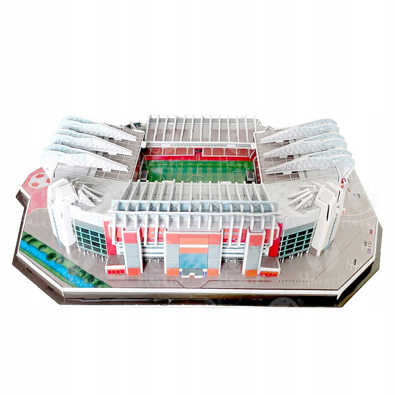 Old Trafford Stadiono 3D Dėlionė – Manchester United FC, 138 Detalės
