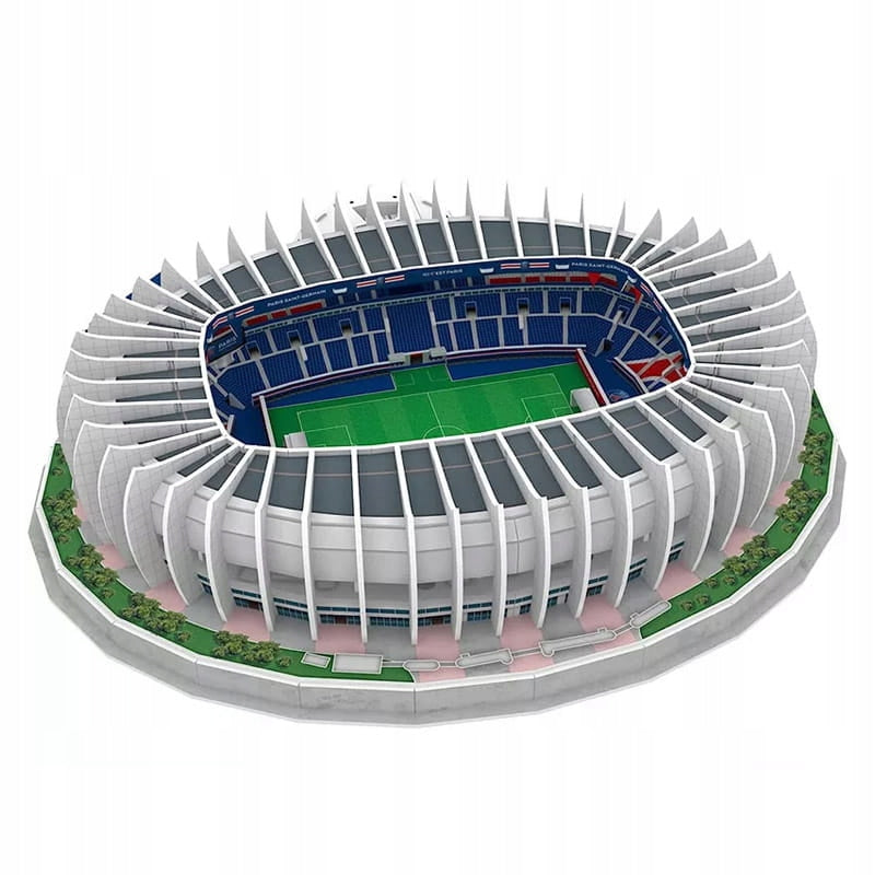 Futbolo Stadionas Parc Des Princes PSG FC – 3D Dėlionė, 111 Detalių Klubo Modelis