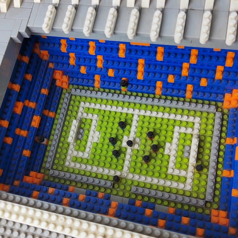 Futbolo Stadionas Santiago Bernabeu – 4500+ Dalių Konstruktorius Futbolo Sirgaliams
