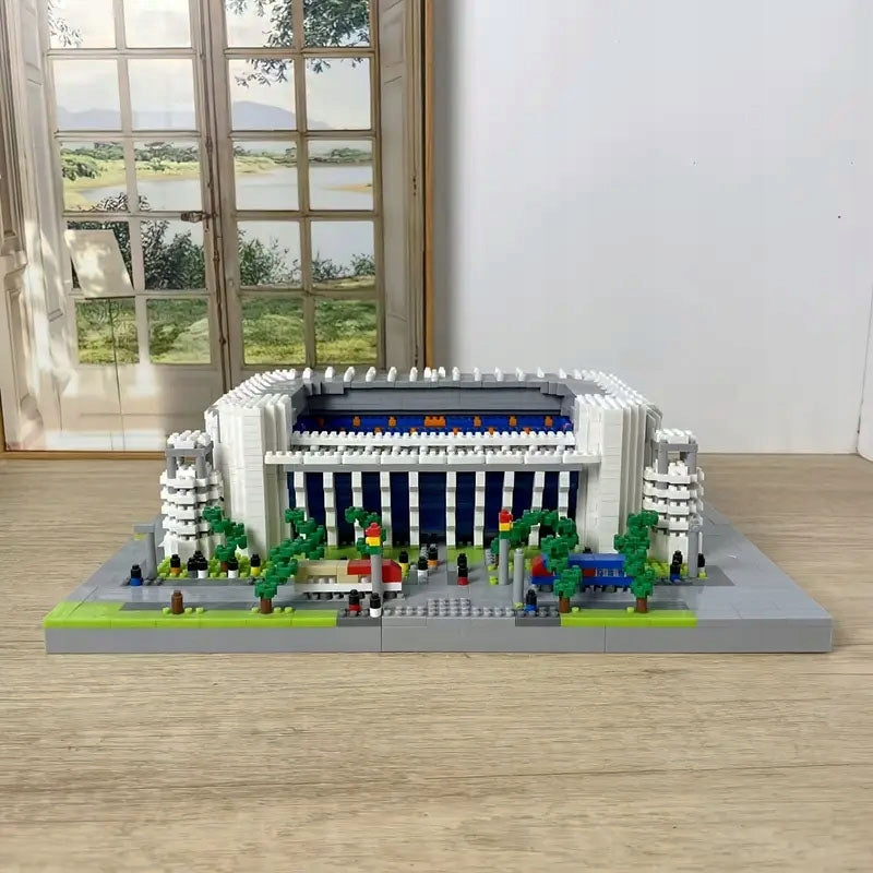 Futbolo Stadionas Santiago Bernabeu – 4500+ Dalių Konstruktorius Futbolo Sirgaliams