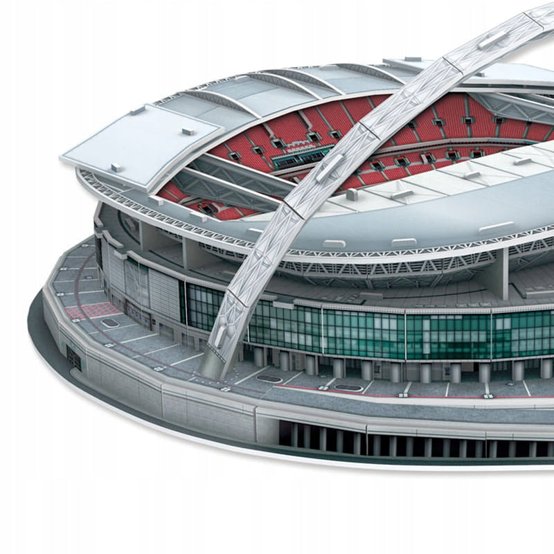 Wembley Stadiono 3D Dėlionė – 89 Dalių Futbolo Klubo Modelis