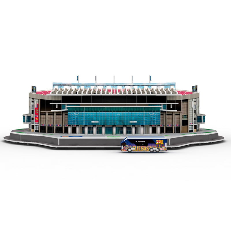Stadiono Camp Nou 3D Dėlionė – FC Barcelona Klubo Modelis, 98 El.
